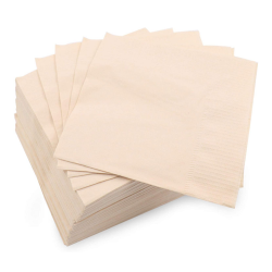 Servilletas Coctel kraft  (100 ud.)